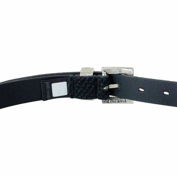 Just Cavalli 100% Leather Black Women\'s Belt main image 4